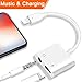 Price comparison product image Adapter Lighting 3.5 mm Audio Headphone for iPhone X iPhone 8/8 Plus iPhone 7/7 Plus iPad iPod Charger Splitter 3.5mm Lighting Cable Aux Earphone Stereo Jack Charge Converter Support Music + Charging convertor Accessories Headset EarPods Adaptor Support iOS 11.2 or 10.3