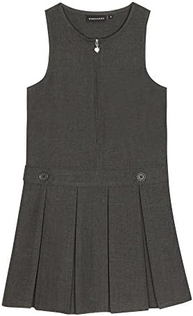 Debenhams Girls' Grey 'Teflon' School Pinafore