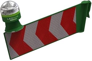 PF LED ONE LEDONE Connected - Baliza V16 Homologada DGT con Geolocalizador. Luz Emergencia Coche Homologado DGT, Triángulo de Seguridad, Luz de Emergencia para Coche Homologada (Ledone Eco Connected + Flecha)