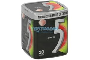 EWBOB FIVE BOX SANDIA GRAGEAS 6 TARROS 30 CHICLES