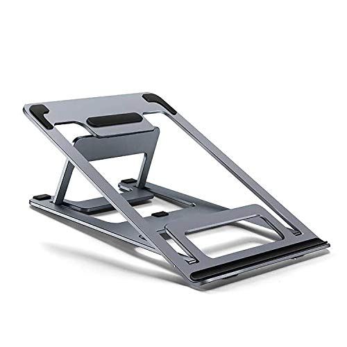 Preisvergleich Produktbild Laptop Ständer Höhenverstellbar aluminumAlulegierung Cooling Tablet Ständer Verbesserte Laptop Stand Halter Kompatibel mit 9 Zoll bis 15 Zoll Notebook