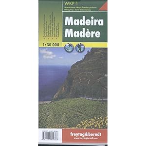 Freytag Berndt Wanderkarten, WKP 1, Madeira - Maßstab 1:30.000 (freytag & berndt Wander-Rad-Freizeitkarten)