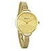 Produktbild avaner Luxus Frauen Quarz Ultra Dünn Kleid Armbanduhr Edelstahl Mesh Milanaise Band (Gold)