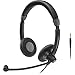 Produktbild Sennheiser SC 75 Binaural Haarband Schwarz Kopfhörer - Kopfhörer (Callcenter/Büro, binaural, Haarband, Schwarz, kabelgebunden, 1,12 m)