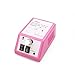 Flylink Professional 10W ZS-303 Electric Nail Drill Electric File Acrylics Salon Equipment for Both Pedicure and Manicure (Pink)