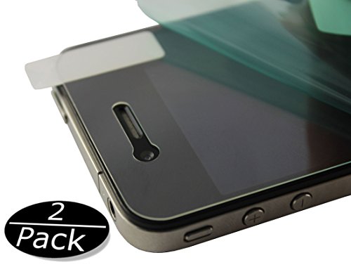 2x iPrime® Premium Apple iPhone 4/4s Panzerfolie aus TPU Anti Shock Folie Panzer Schutzfolie Displayschutzfolie - Vorderseite Front