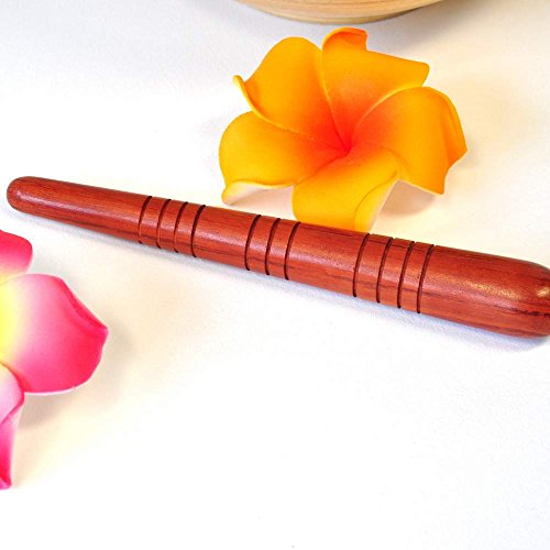 Massagestab, Griffel, Hartholz für Thaimassage, gerade, Massagezubehör, Deuserstäbchen - 3