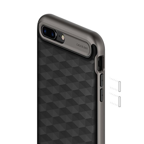 Funda iPhone 8 Plus Caseology serie Parallax Protector delgado de doble capa Proteccion de buena calidad Diseno geometrico Negro Gris Calido - Black Warm Gray para Apple iPhone 8 Plus 2017 iPhone 7 Plus 2016 reviews Funda iPhone 8 Plus Caseology serie Parallax Protector delgado de doble capa Proteccion de buena calidad Diseno geometrico Negro Gris Calido - Black Warm Gray para Apple iPhone 8 Plus 2017 iPhone 7 Plus 2016