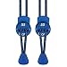 Produktbild Elastische Schnürsenkel mit Schnellverschluss, für Laufen / Triathlon, Blau,