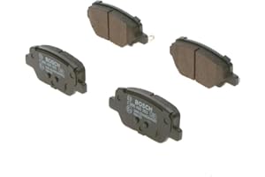 BOSCH AUTOMOTIVE Bosch BP1766 Plaquettes de frein - Essieu arrière - certification ECE-R90 - 1 jeu de 4 plaquettes