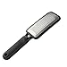 FENICAL Stainless Steel Fine Callus Remover Foot Exfoliating Scrubber Cleaner File (Black)