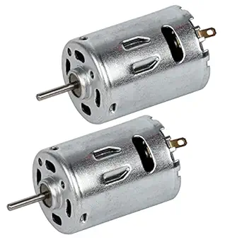 NEXT GEEK Hair Dryer Motor RS-385SV-18100 DC 12-32 Volt High Speed Carbon Brush Motor RPM 18800 (PACK OF 2)