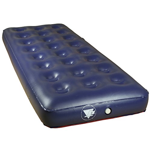 10T Velo Single – Standard-Luftbett Luftmatratze Velours-Liegefläche 192x77x24cm - 2