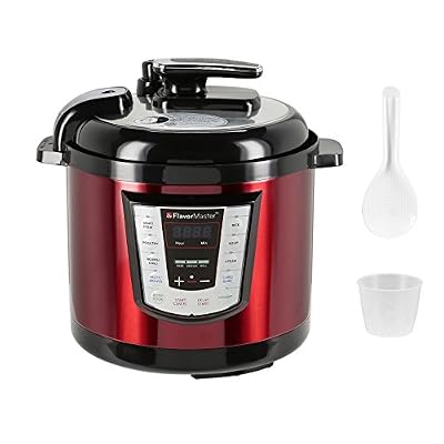M6 BOUTIQUE Autocuiseur Flavormaster Rouge - Produit Original M6 Boutique Vu à La Tv