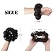 FESHFEN Scrunchy Scrunchie Hair Bun Updo Hairpiece Hair Ribbon Ponytail Extensions Hair Extensions Wavy Curly Messy Hair Bun Extensions Donut Hair Chignons Hair Piece Wig Light Auburn Hairpiece