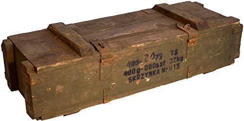 Munititionskiste lang 109 Wandstärke über 1 cm Maße ca 95x32x26cm Innen ca 85x28x15cm Aufbewahrung Militärkiste Munitionsbox Holzkiste Holzbox Weinkiste Apfelkiste Shabby Vintage
