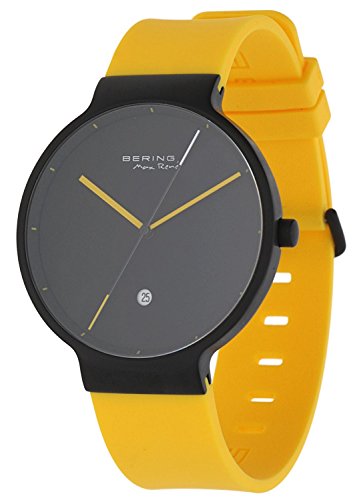 BERING Herren Armbanduhr Max Rene gelb 12639-827U BERING Herren Armbanduhr Max Rene gelb 12639-827U
