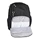 Damai Eco Travel Backpack Nappy Changing Bag with Insulated Bottle Pocket and Changing Pad (Black)