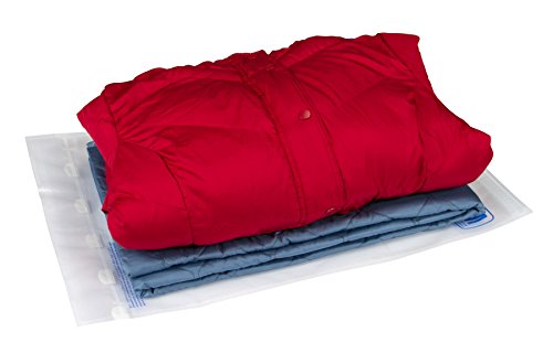 pack-it by Eagle Creek Original Compression Sac Set M/M clear flame orange - 2