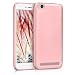 Produktbild kwmobile Hülle für Xiaomi Redmi 5A - TPU Silikon Backcover Case Handy Schutzhülle - Cover Metallic Rosegold