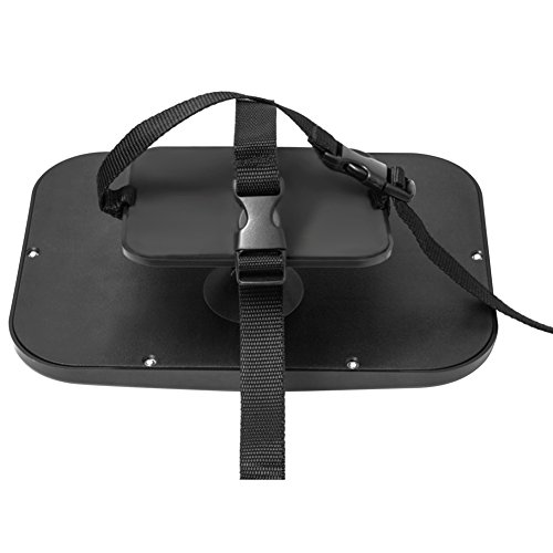 Zuoao Baby Spiegel Autospiegel Easy View – Rücksitzspiegel / Rückspiegel / KinderSpiegel für die Kopfstütze der Rückbank mit 360 Grad Drehung Schwarz - 5