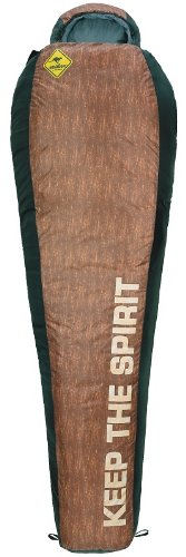 Preisvergleich Produktbild Trekking Schlafsack ca. 220x80cm, 2 Wege Reisverschluss, kleines Packmass, braun