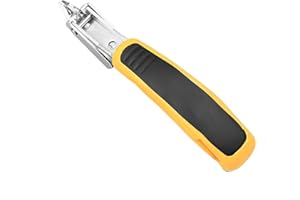 KAFENDA Heavy Duty Staple Remover Staple Removers,Staple Puller Tool Upholstery Construction Heavy Duty Staple Remover Tack Lifter Office Claw Tools Puller Removing Carpet Staple Remover(1Piece)