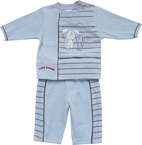 Schnizler Baby Girls' Tracksuit Blue Blau (original 900) 3-6 Months