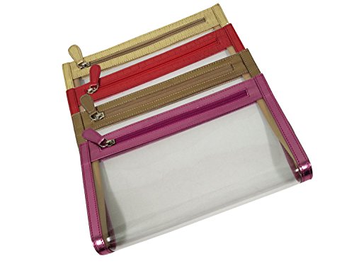Essart Pu Leather Pack of Four Cosmetic Pouch with zipp closure - 24 RS.999 (68.00% Off) - Amazon
