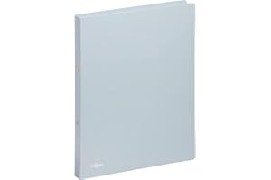 PAGNA 20902-14 segregator A4 16 mm PP pastelowy ekologiczny mechanizm 2-pierścieniowy szaroniebieski