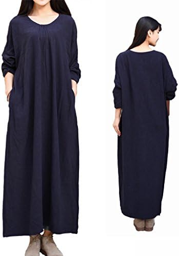 Eazon 2017 New Prom Dresses Casual Cotton Linen Plus Size Maxi Dresses For Women