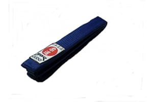 ‎BUDODRAKE Judogürtel blau mit Judo-Label