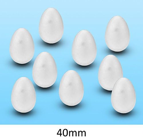 20mm to 140mm Polystyrene Eggs Kids Crafts Easter Modelling