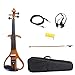 Produktbild WENZBAWX Elektrische Violine Rechtshänder 4/4 Elektrische Silent Violine Ebenholz Zubehör + Bogen + Kolophonium + Brücke