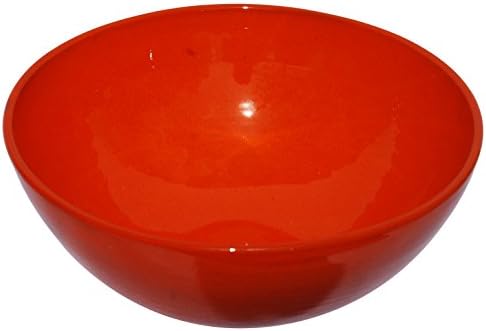 Amazing Tableware - Bowls, Platters & Jugs Terracotta 28cm Shallow Bowl, Tangerine