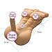 Produktbild Sexy Damen aus Silikon Simuliert Puppe mit Masturbation Puppe 3D Sex Dildo und Leder (Größe 53 x 33 x 11 cm) Flesh