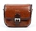 Price comparison product image DURAGADGET Small Brown PU Leather Satchel Carry Bag for the Sony RX100 VI/DSC-RX100M6