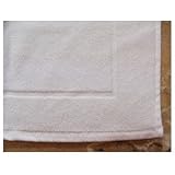 Javier larrainzar - Alfombra de baño lisa blanco