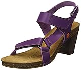 Material exterior: Cuero Art 1274 Becerro Violet/I Meet, Sandalias con Punta Abierta para Mujer, Morado, 39 EU