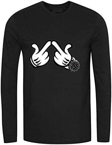 ROLEX WATCH MICKEY HANDS Long-sleeve Top (XXXL)