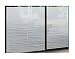 Produktbild Linea Fix Static Fensterfolie Sichtschutz des. Garbi Streifen 46 cm hoch Sichtschutzfolie selbsthaftend Milchglasfolie Glasdekorfolie statisch haftend Dekorfolie Meterware