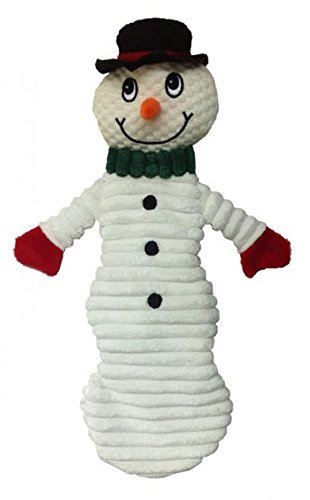 Petlou-Christmas-No-Stuffing-Floppy-Snowman-Dog-Toy-17-Inch43-cm