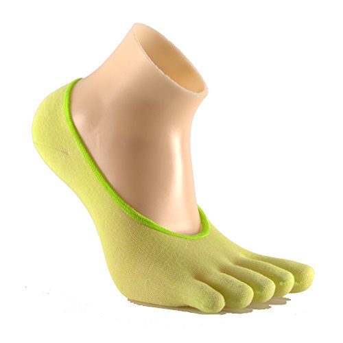 Preisvergleich Produktbild Gotena five toes socks ghost yellow S (34-37) zehensocken