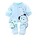 Oyedens 2016 Newborn Boy Girl Infant Cotton Romper Jumpsuit (0-3Months, Blue)