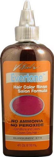 Evertone Hair Color Rinse - Burgundy 120 ml (Pack of 2)
