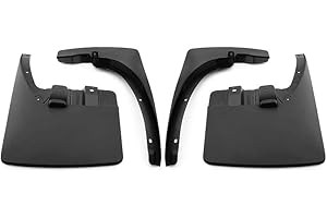 TUNEZ OEM Avant Arrière Gauche Bavette Garde Boue Bavette Garde Boue pour compatible avec Navara D40 Outlaw RX ST ST-X ST-X 550 Tekna dCi Aventura Visia Titanium Année 2005-2015