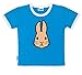 Organic Cotton Kids Rabbit T-Shirt | 9-10 Years | Blue | By Paw Prints