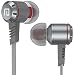 Produktbild RINOO In-Ear-Kopfhörer In-Ears original Headset mit Mikrofon kompatibel mit Apple iPhone iOS und Android in grau