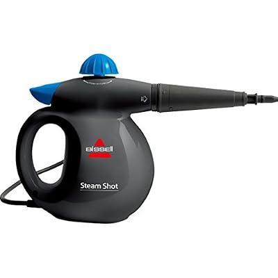 BISSELL SteamShot Titanium Nettoyant à vapeur Titane/Noir 0,36 L 1050 W