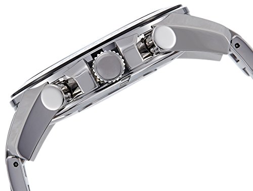 Seiko Sportura Chronograph Stainless Steel Bracelet Gents Watch SNAE63P1